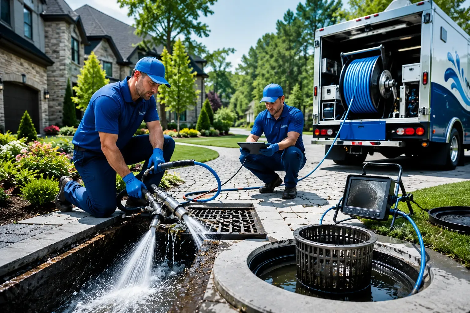 Local outdoor drain cleaning professionals in Windom, KS